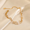 Stainless Steel Multi-strand Bracelets for Women PW-WG1B058-01-2