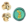 Wax Seal Brass Stamp Head AJEW-WH0209-669-1