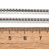 Non-Tarnish Adjustable 304 Stainless Steel Slider Necklaces NJEW-L156-002A-P-4