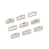 Iron Ribbon Crimp Ends E005Y-1