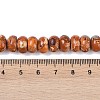 Dyed Synthetic Imperial Jasper Beads Strands G-P529-E01-A01-4