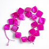 Spray Painted Freshwater Shell Beads SHEL-T010-05A-2