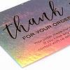 Laser Thank You Card DIY-F120-02E-3