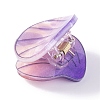 Cute Mini Shell Shape Acrylic Claw Hair Clips PHAR-A012-05A-3