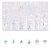 Resin Rhinestone Nail Art Decoration Accessories MRMJ-S017-002C-1