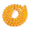Electroplate Transparent Glass Beads Strands X-GLAA-T032-T8mm-AB11-3