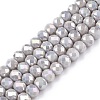 Electroplate Glass Beads Strands LS-EGLA-A044-P6mm-B19-1
