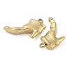 Ion Plating(IP) 304 Stainless Steel Charms STAS-B075-32G-01-2