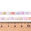 Anti-Tarnish Electroplate Glass Beads Strands GLAA-T025-29F-4