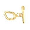 Brass Toggle Clasps KK-A223-29G-1