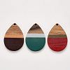 Resin & Walnut Wood Pendants RESI-S384-002A-A-1