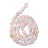 Natural Morganite Beads Strands G-L550A-08-2