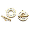 201 Stainless Steel Toggle Clasps X-STAS-R115-14A-G-2