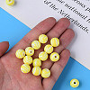 Opaque Striped Acrylic Beads LS-MACR-S373-27A-06-7