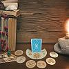 Natural Wood Card Stand for Tarot DJEW-WH0034-01Q-4