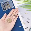 32Pcs 4 Style 2 Colors 304 Stainless Steel Pendants STAS-UN0026-37-2