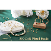  Jewelry 200Pcs 10 Style Brass Beads KK-PJ0001-24-20