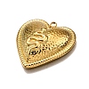 304 Stainless Steel Pendants STAS-M116-08G-2
