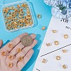70Pcs Alloy Rhinestone Settings FIND-SC0021-92-3