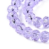 Transparent Glass Beads Strands X-GLAA-T023-4mm-B01-3