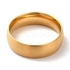 Ion Plating(IP) 304 Stainless Steel Finger Rings for Women RJEW-B066-13G-05-2