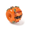 Handmade Lampwork Bumpy Beads LAMP-M025-01D-2