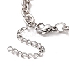 Non-Tarnish 304 Stainless Steel Cable Chain Bracelet for Men Women BJEW-E031-01P-01-3