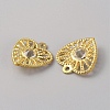 Iron Rhinestone Pendants IFIN-TAC0052-43E-2