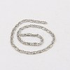 Tarnish Resistant 304 Stainless Steel Lumachina Chains CHS-K002-21C-2