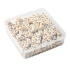 208Pcs 26 Styles Printed Natural Wood Beads WOOD-FS0001-51-6