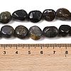 Natural Iolite/Cordierite/Dichroite Beads Strands G-A284-A02-03-5