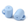 Silicone Beads SIL-WH0001-50B-1