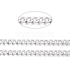 304 Stainless Steel Cuban Link Chains CHS-M003-13P-D-3