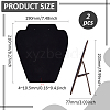 Cardboard & Flannel Display Stands ODIS-WH0061-57-2