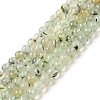 Natural Prehnite Beads Strands LS-G-S333-6mm-032-2