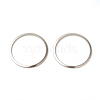 Tarnish Resistant 201 Stainless Steel Linking Rings STAS-F192-001P-02-2