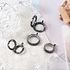 4Pcs 2 Style Alloy Glass Crystal Rhinestone Pendants PALLOY-TA0002-36A-15