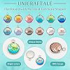 Unicraftale 24Pcs 12 Styles Resin Pendants RESI-UN0001-05-4