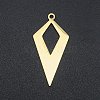 201 Stainless Steel Open Back Bezel Pendants LS-STAS-R111-LA173-14-1