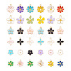 Kissitty 54Pcs 27 Style Alloy Enamel Pendants ENAM-KS0001-05-1