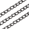 Aluminium Twisted Curb Chains CHA-TA0001-03B-25