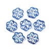 Czech Pressed Glass Beads GLAA-I061-16A-1