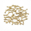 Brass Peg Bails Pendants X-KK-T032-144G-2