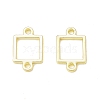 Rack Plating Alloy Outline Connector Charms FIND-G052-27LG-1