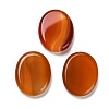 Natural Red Agate(Dyed & Heated) Cabochons G-C166-02E-1