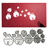 Christmas Bell Carbon Steel Cutting Dies Stencils DIY-H106-01-2