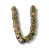 Natural Unakite Beads Strands G-F743-03F-3