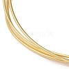 Rack Plating Brass Cuff Bangles BJEW-Q350-03G-3