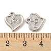 Non-Tarnish Valentine's Day 304 Stainless Steel Charms STAS-P356-31P-3