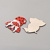 Wood Pendant Decorations DIY-WH0622-084-2